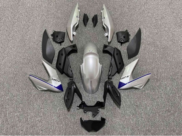 Carenados Moto Yamaha XJ6 2009-2012 - Plata Azul Asequibles