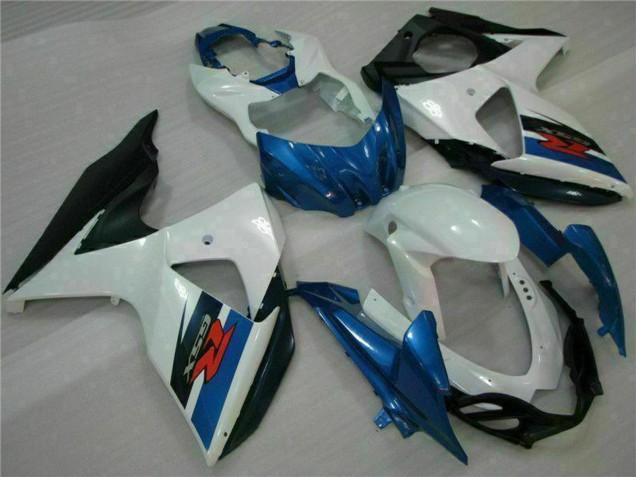 Kits Carenados ABS Suzuki GSXR 1000 2009-2016 - Blanco Azul Negro Asequibles