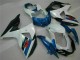 Kits Carenados ABS Suzuki GSXR 1000 2009-2016 - Blanco Azul Negro Asequibles