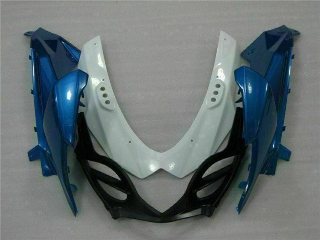 Kits Carenados ABS Suzuki GSXR 1000 2009-2016 - Blanco Azul Negro Asequibles