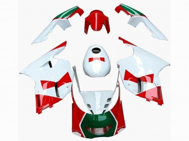 Carenados Moto Yamaha TZR250 3XV 1991-1994 - Blanco Rojo Verde Asequibles