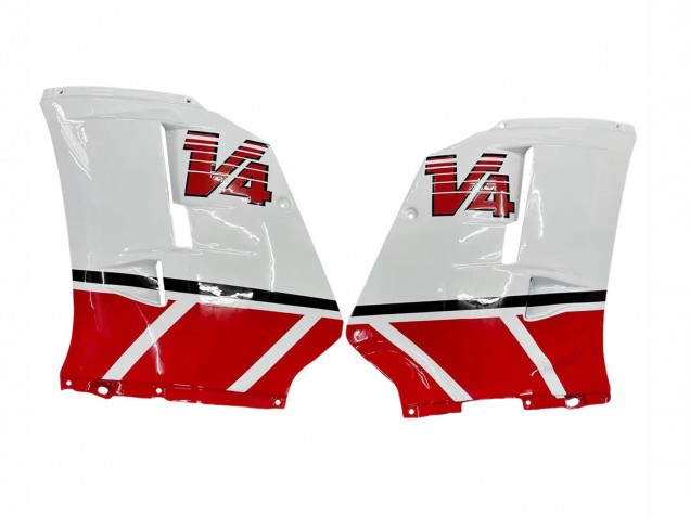 Carenados Moto Yamaha RZV500 / RD500 1985-1987 - Blanco Rojo Negro Asequibles