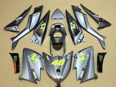 Carenados Moto Yamaha TMAX530 2012-2014 - Gris Semakin Didepan MoviStar Yamalube 46 Asequibles