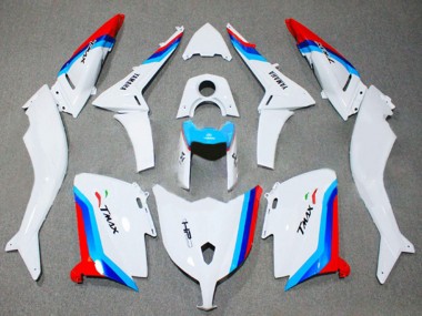 Carenados Moto Yamaha TMAX530 2012-2014 - Blanco Rojo Azul Asequibles