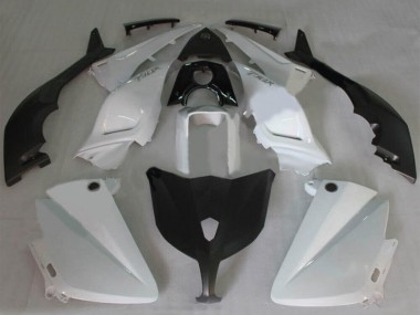 Carenados Moto Yamaha TMAX530 2012-2014 - Blanco Negro Brillante Asequibles