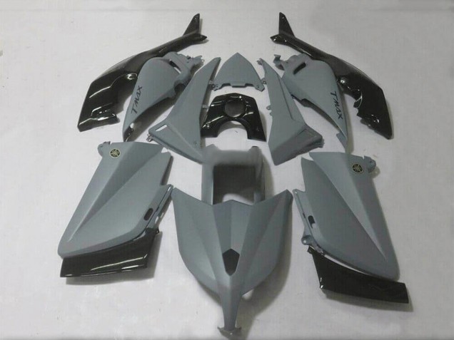 Carenados Moto Yamaha TMAX530 2012-2014 - Gris Mate Negro Brillante Asequibles