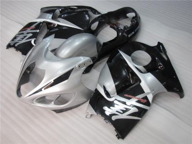 Carenados Moto Suzuki GSXR 1300 Hayabusa 1996-2007 - Plata Negro Asequibles