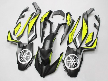 Carenados Moto Yamaha XMAX300 2017-2021 - Negro Amarillo Blanco Asequibles