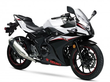 Carenado Moto Suzuki GSX250R 2017-2020 - Blanco Negro Asequibles