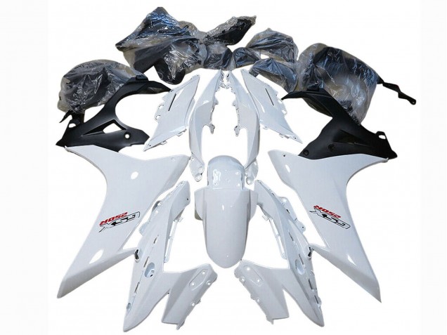 Carenados Moto Suzuki GSX250R 2017-2020 - Blanco Negro Asequibles