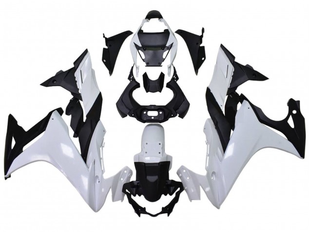 Carenado Moto Suzuki GSX250R 2017-2020 - Blanco Negro Asequibles