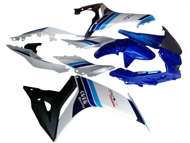 Carenados Moto Suzuki GSX250R 2017-2020 - Blanco Azul Negro Carrera Asequibles