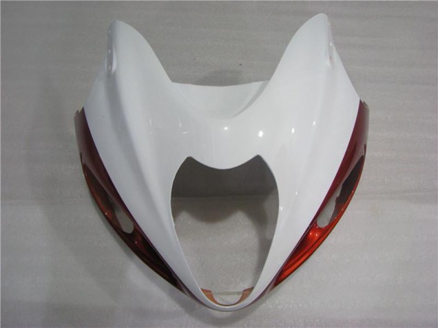 Carenados Moto Suzuki GSXR 1300 Hayabusa 1996-2007 - Blanco Naranja Negro Asequibles