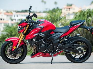 Carenados Moto Suzuki GSX-S 750 2017-2022 - Negro Rojo Asequibles