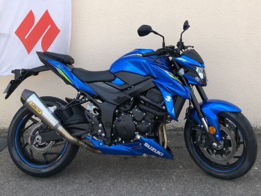 Carenados Moto Suzuki GSX-S 750 2017-2022 - Azul Negro Asequibles