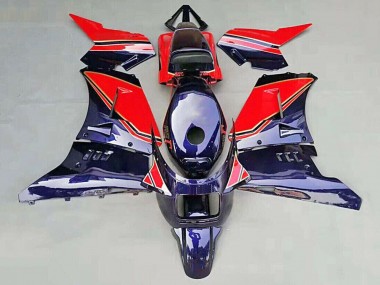 Carenados Moto Suzuki RG400 RG500 RG400/500 1984-1987 - Azul Oscuro Brillante Rojo Asequibles