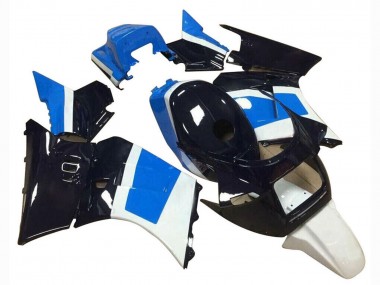 Carenados Moto Suzuki RG400 RG500 RG400/500 1984-1987 - Azul Blanco Negro Asequibles