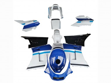 Carenados Moto Suzuki RG400 RG500 RG400/500 1984-1987 - Blanco Azul Negro Asequibles