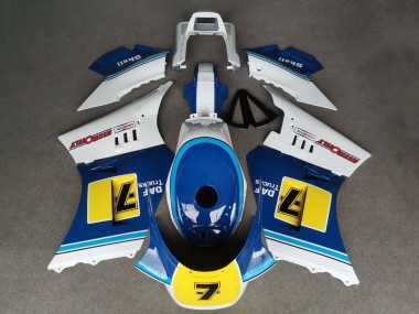 Carenados Moto Suzuki RG400 RG500 RG400/500 1984-1987 - Blanco Azul Amarillo 7 Asequibles