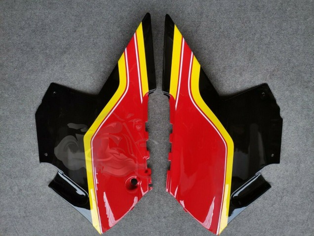 Carenados Moto Suzuki RG400 RG500 RG400/500 1984-1987 - Rojo Amarillo Negro 7 Asequibles