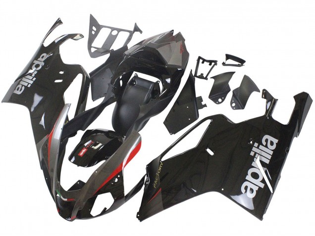 Carenados Moto Aprilia RSV1000 2003-2006 - Negro Brillante Gris Rojo Asequibles