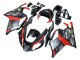Carenados Moto Aprilia RSV1000 2003-2006 - Negro Rojo Asequibles