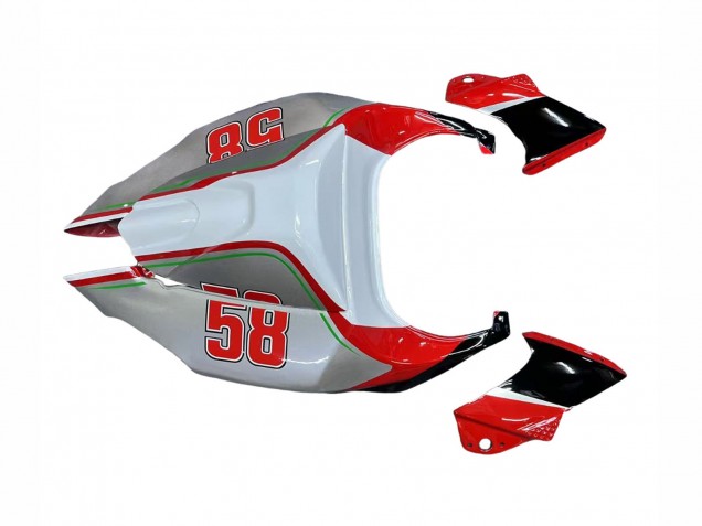Carenados Moto Aprilia RSV1000 2003-2006 - Blanco Rojo Negro Amarillo 58 Asequibles