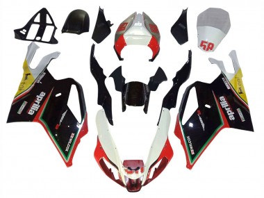Carenados Moto Aprilia RSV1000 2003-2006 - Blanco Negro Rojo Amarillo 58 Asequibles