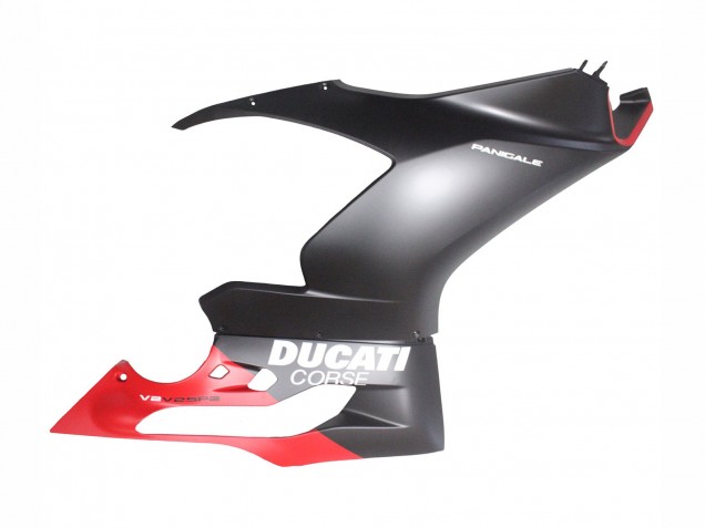 Carenados Moto Ducati Panigale V2 2020-2024 - Rojo Negro Mate Corse Asequibles