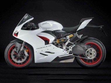 Carenados Moto Ducati Panigale V2 2020-2024 - Blanco Rojo Negro Mate Asequibles