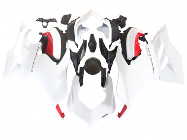 Carenados Moto Ducati Panigale V2 2020-2024 - Blanco Rojo Negro Mate Asequibles