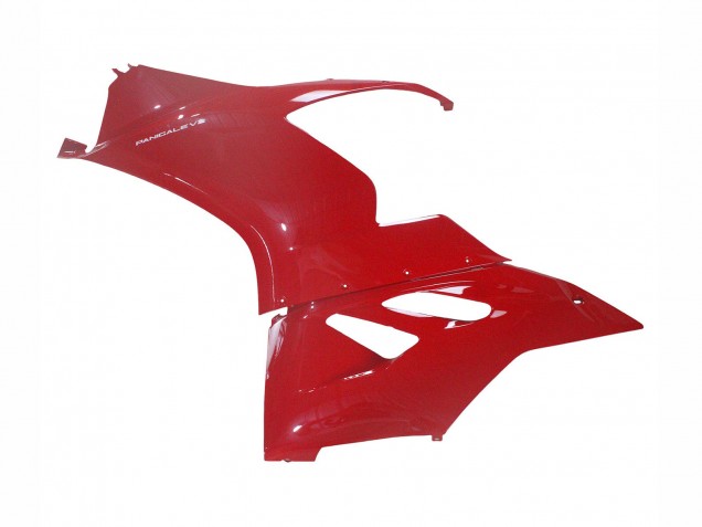 Carenado Moto Ducati Panigale V2 2020-2024 - Rojo Negro Mate Asequibles