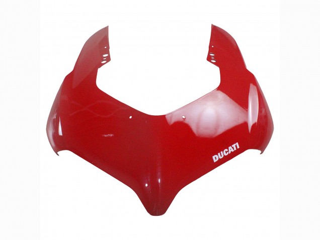 Carenado Moto Ducati Panigale V2 2020-2024 - Rojo Negro Mate Asequibles