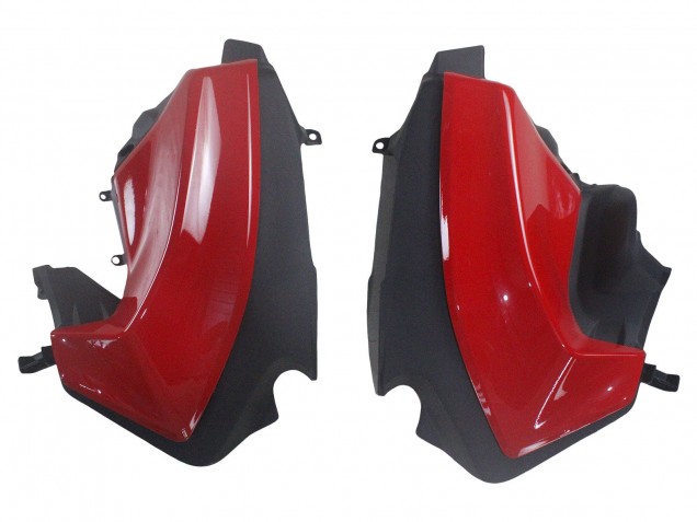 Carenado Moto Ducati Panigale V2 2020-2024 - Rojo Negro Mate Asequibles