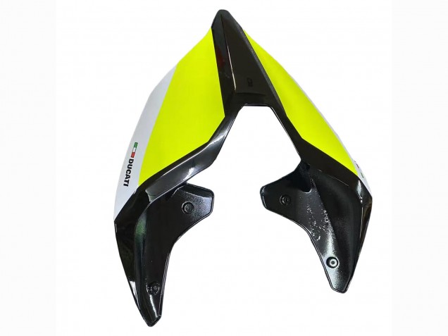 Carenados Moto Ducati Panigale V2 2020-2024 - Blanco Verde Lima Negro Brillante Stein Dinse VR 46 Asequibles