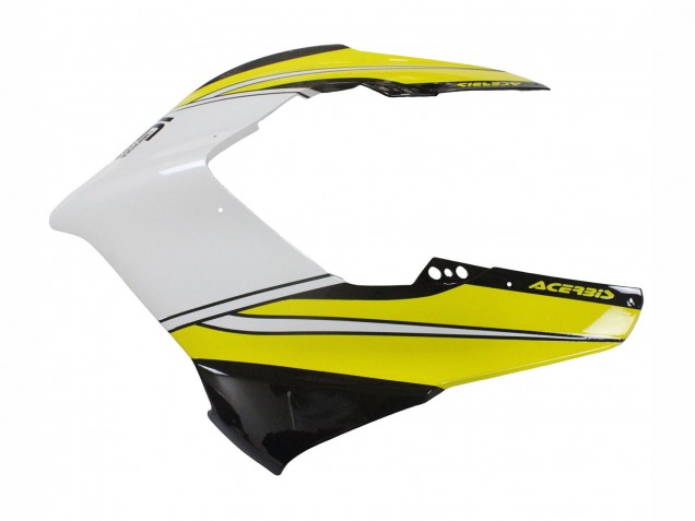 Carenados Moto Ducati Panigale V4 V4S 2020-2021 - Amarillo Blanco Negro Brillante Asequibles