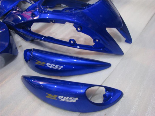 Carenados Moto Suzuki GSXR 1300 Hayabusa 2008-2020 - Blanco Azul Asequibles