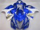 Carenados Moto Suzuki GSXR 1300 Hayabusa 2008-2020 - Blanco Azul Asequibles