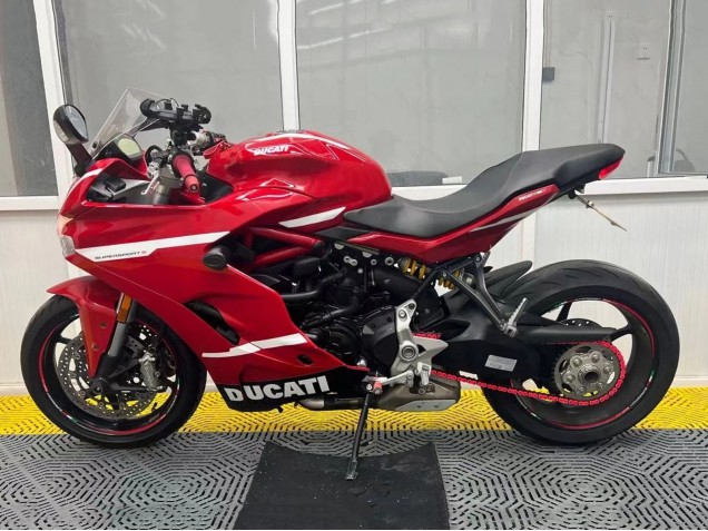 Carenados Moto Ducati Supersport 939/939S 2017-2022 - Rojo Blanco Negro Asequibles