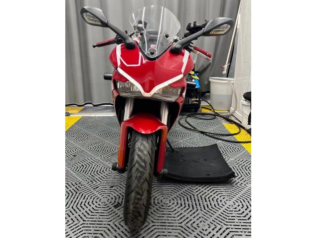 Carenados Moto Ducati Supersport 939/939S 2017-2022 - Rojo Blanco Negro Asequibles