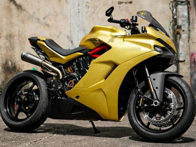 Carenados Moto Ducati Supersport 939/939S 2017-2022 - Amarillo Asequibles