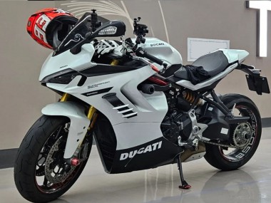 Carenados Moto Ducati 2021-2024 Ducati Supersport 950/950S 2021-2024 - Blanco Negro Asequibles