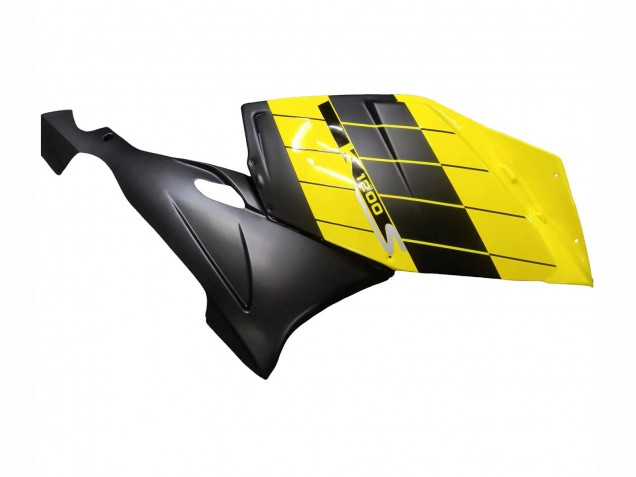 Carenados Moto BMW K1200S 2005-2010 - Amarillo Plata Negro Mate Asequibles