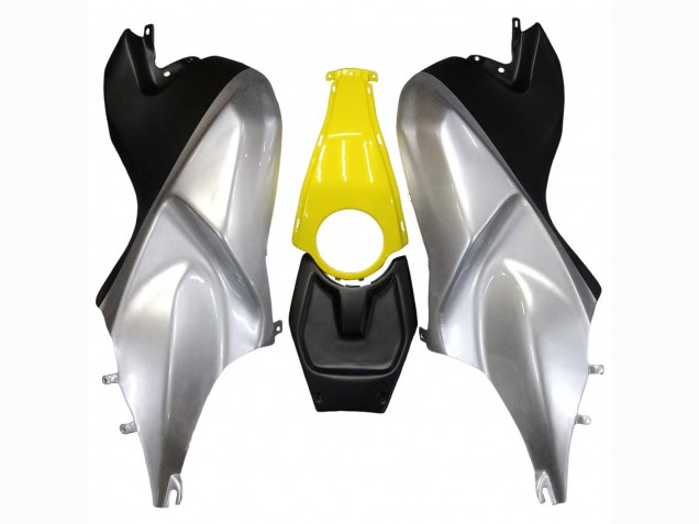 Carenados Moto BMW K1200S 2005-2010 - Amarillo Plata Negro Mate Asequibles