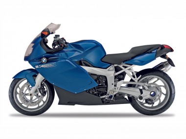 Carenados Moto BMW K1200S 2005-2010 - Azul Oscuro Negro Asequibles