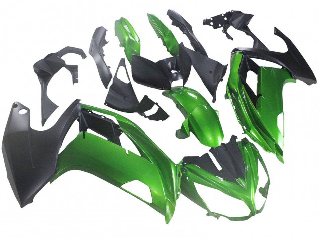 Carenados Moto BMW K1200S 2005-2010 - Verde Negro Mate Asequibles