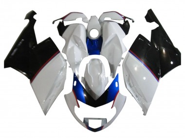 Carenados Moto BMW K1200S 2005-2010 - Blanco Azul Negro Brillante Asequibles