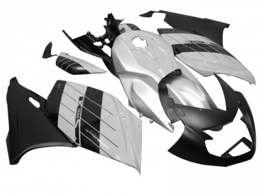 Carenados Moto BMW K1200S 2005-2010 - Plata Negro Mate Asequibles