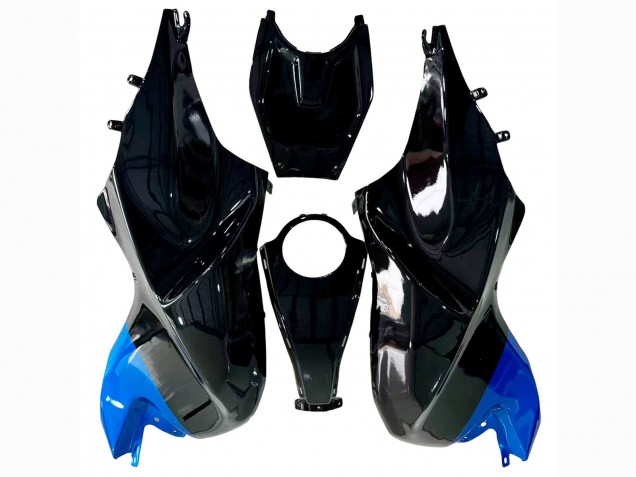 Carenado Moto BMW K1200S 2005-2010 - Plata Azul Negro Asequibles