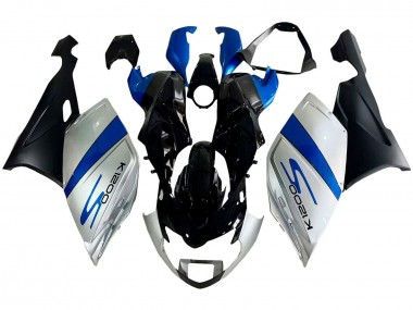 Carenado Moto BMW K1200S 2005-2010 - Plata Azul Negro Asequibles